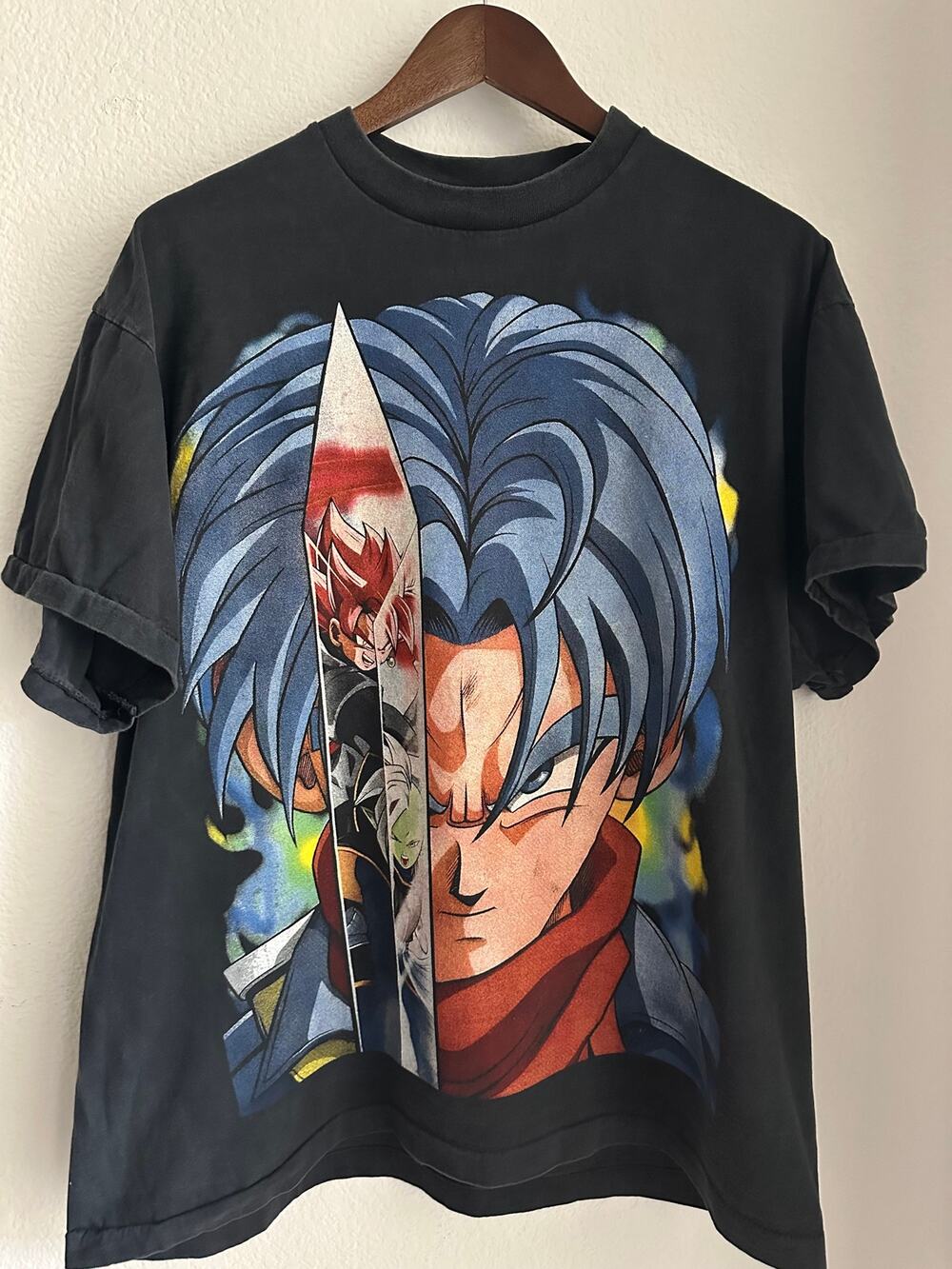 Goku and Trunks Dragon Ball Single Stitch T-shirt